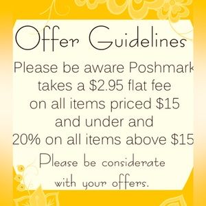 👉🏼 ACCEPTING REASONABLE OFFERS 👈🏼